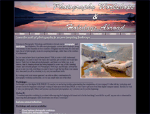 Tablet Screenshot of photographyworkshopsabroad.com